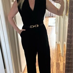LOFT Classic Black Jumpsuit